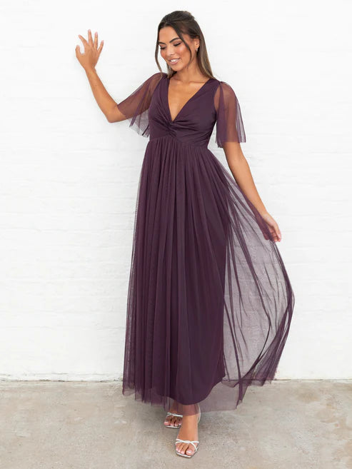 Anaya Twist Detail Maxi Dress