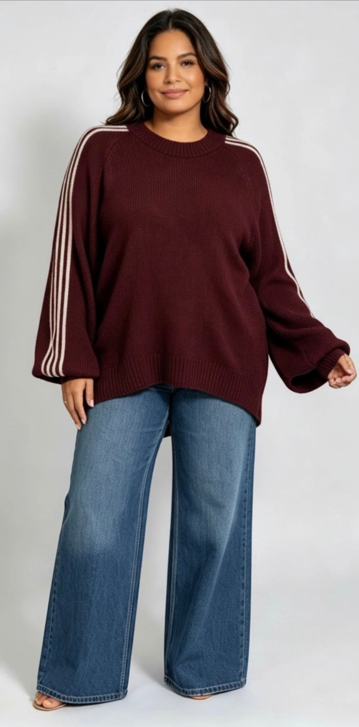 Obsession Stripe Long Jumper