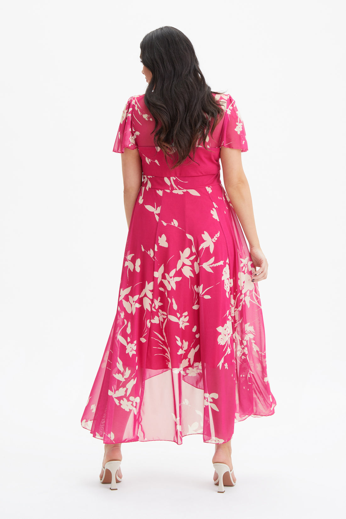 Scarlett & Jo Tilly Pink Ivory Dress