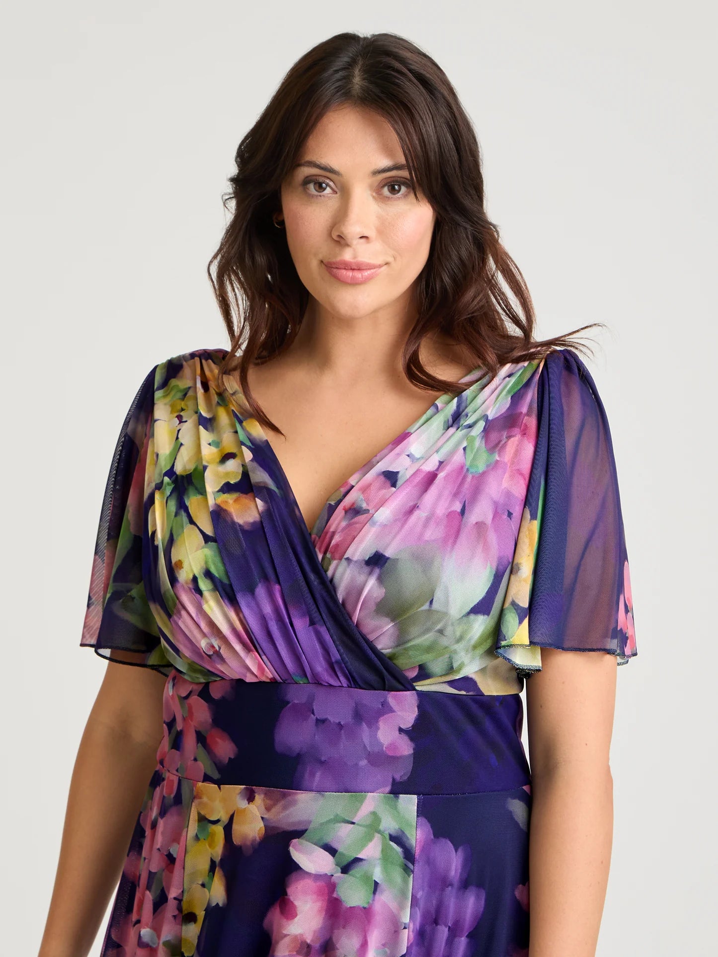 Scarlett & Jo Victoria Navy Purple Multi