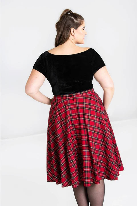 Hell Bunny Irvine 50's Skirt