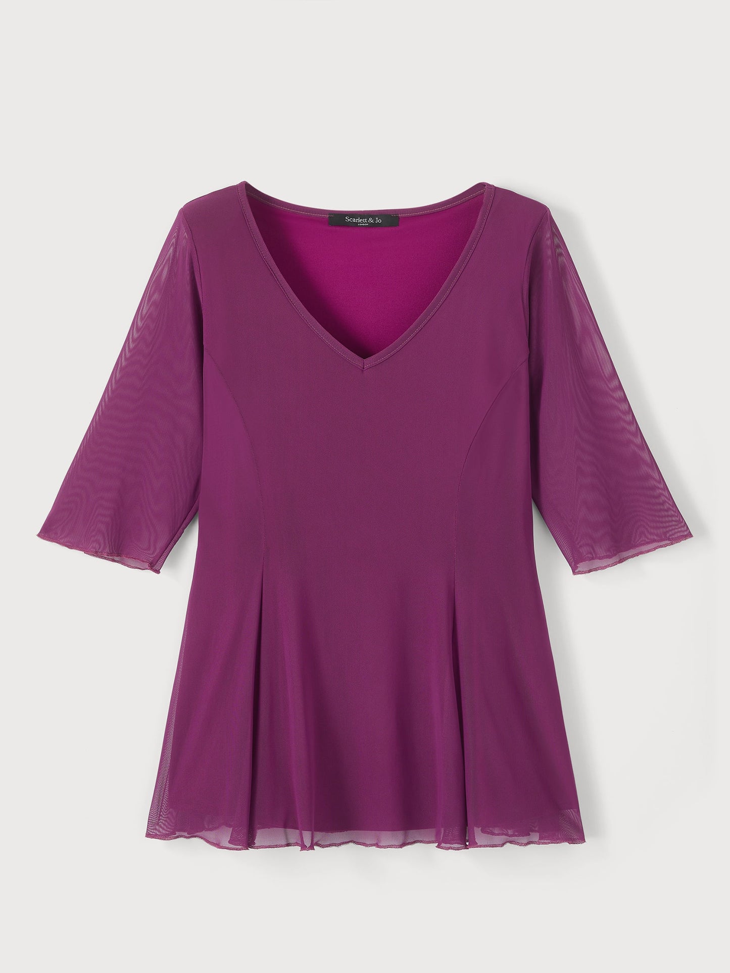 Scarlett & Jo Mulberry Tunic