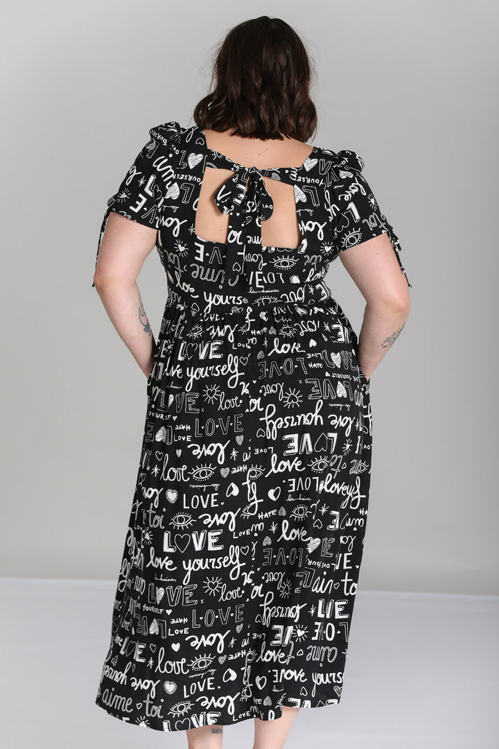 Hell Bunny Love Yourself Maxi Dress