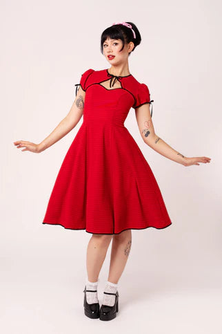 Hell Bunny Casey Red Dress