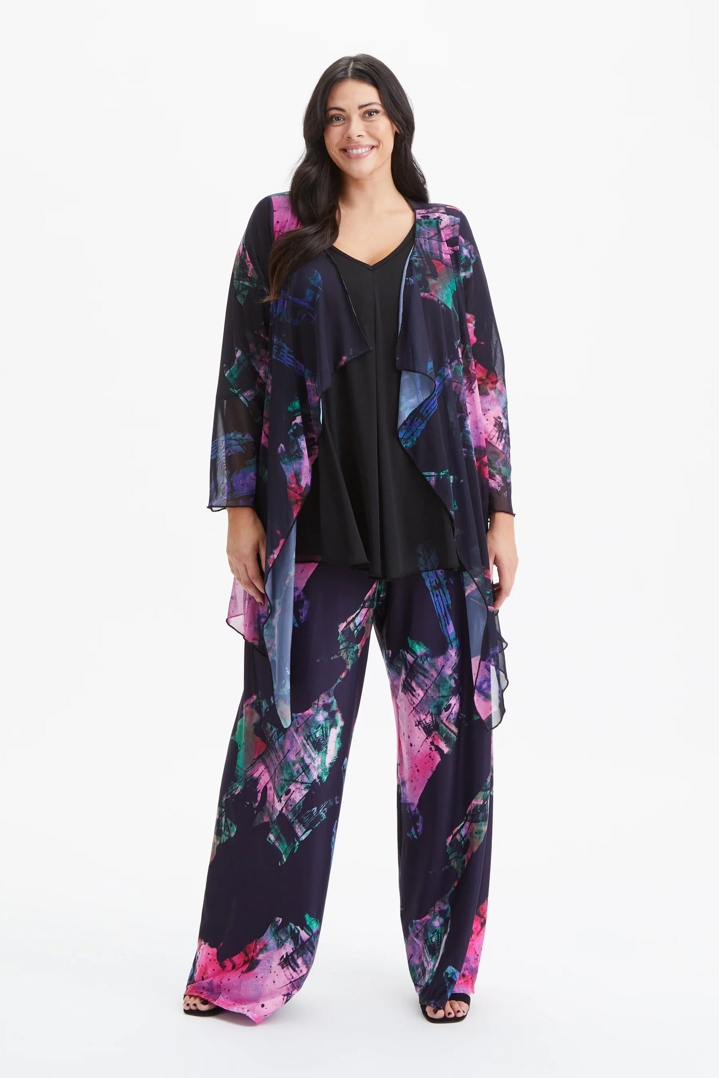 Scarlett & Jo Navy Pink Lounge Pants