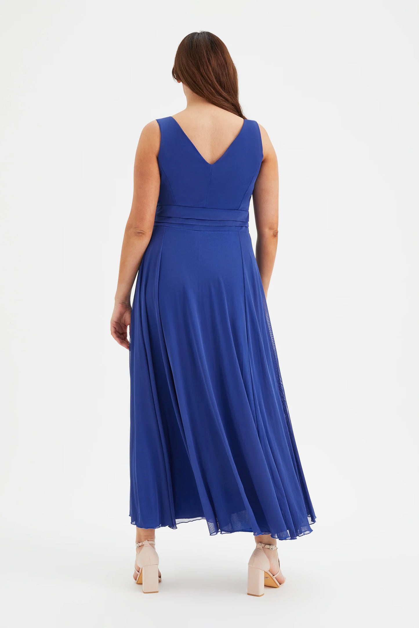 Scarlett & Jo Nancy Royal Blue Maxi Dress