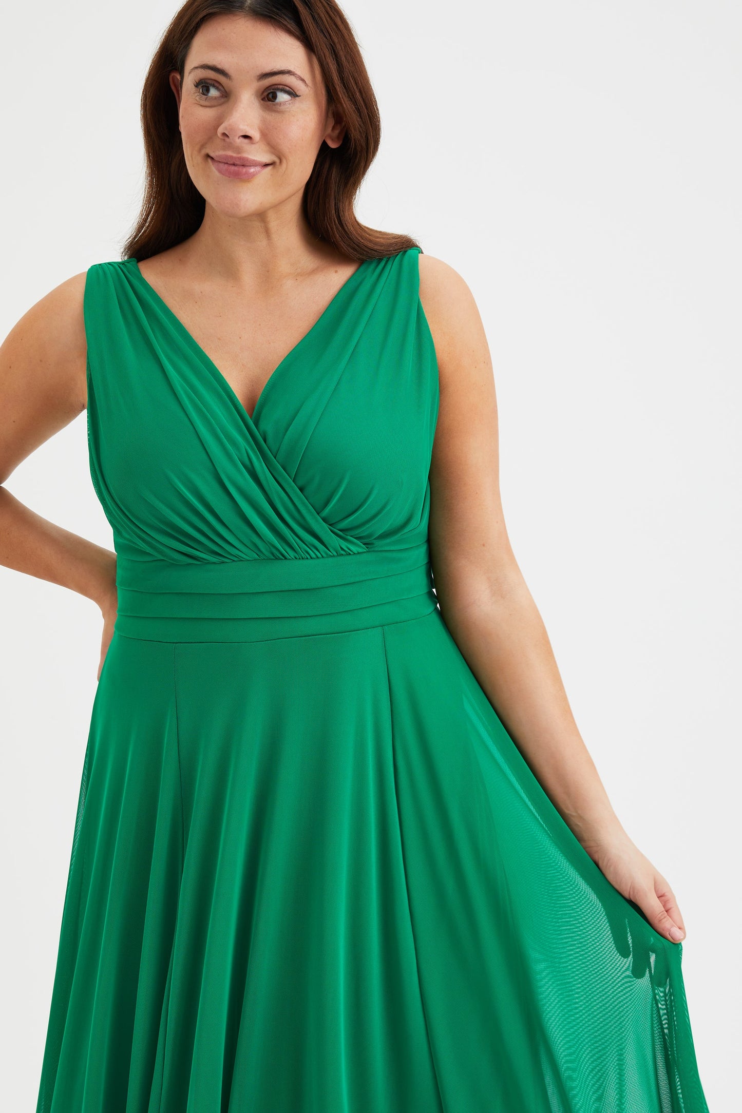Scarlett & Jo Nancy Green Maxi Dress
