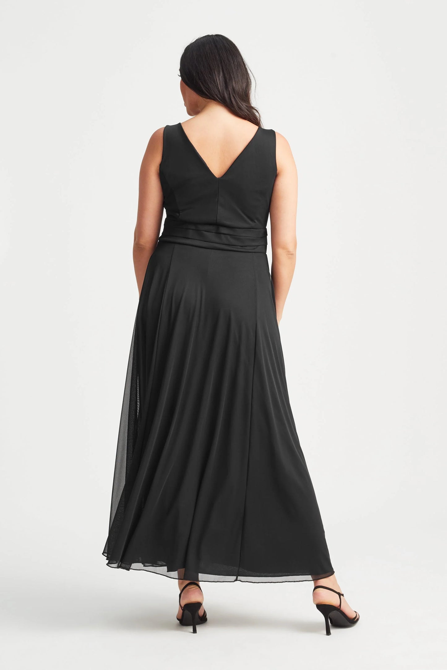 Scarlett & Jo Nancy Black Maxi Dress