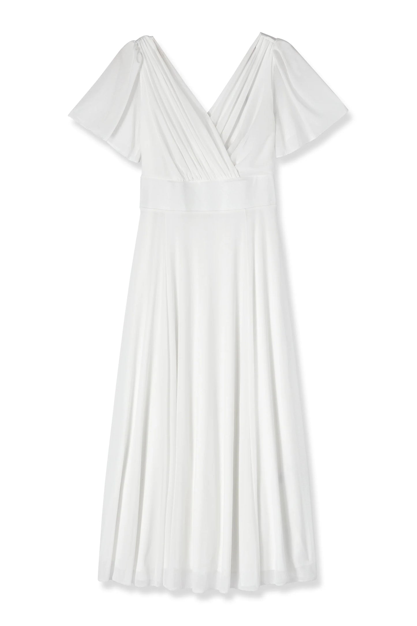 Scarlett & Jo Isabelle Ivory Maxi Dress