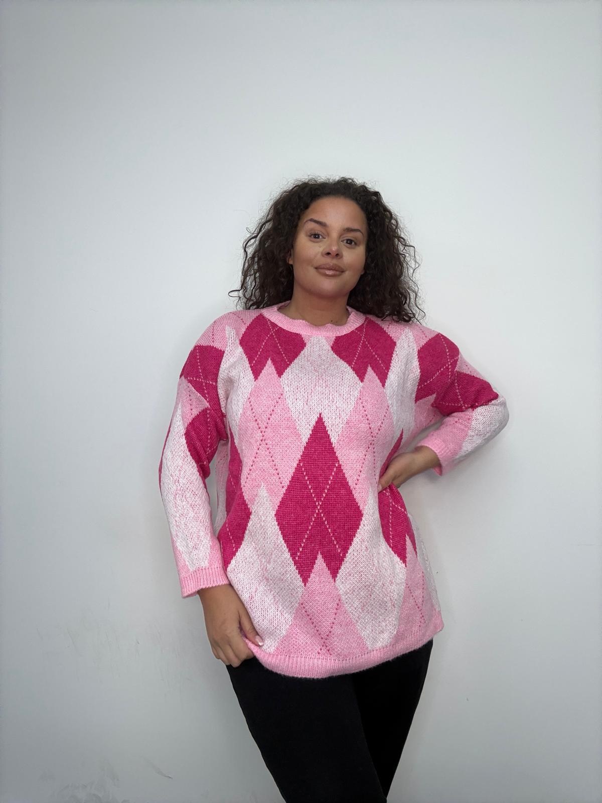 Pink Diamond Jumper