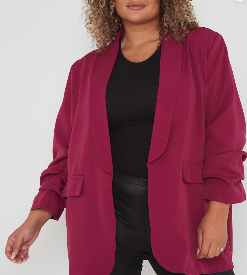 Lined Tailored Blazer