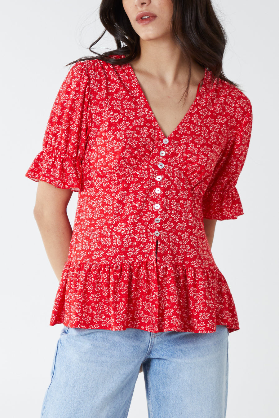 Button Front Top