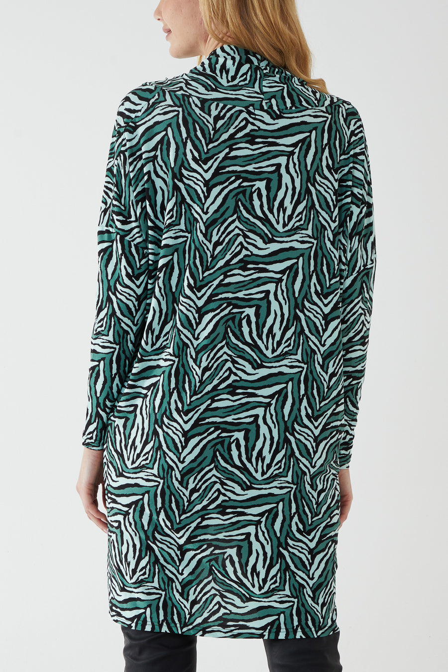 Draped Dip Hem Top