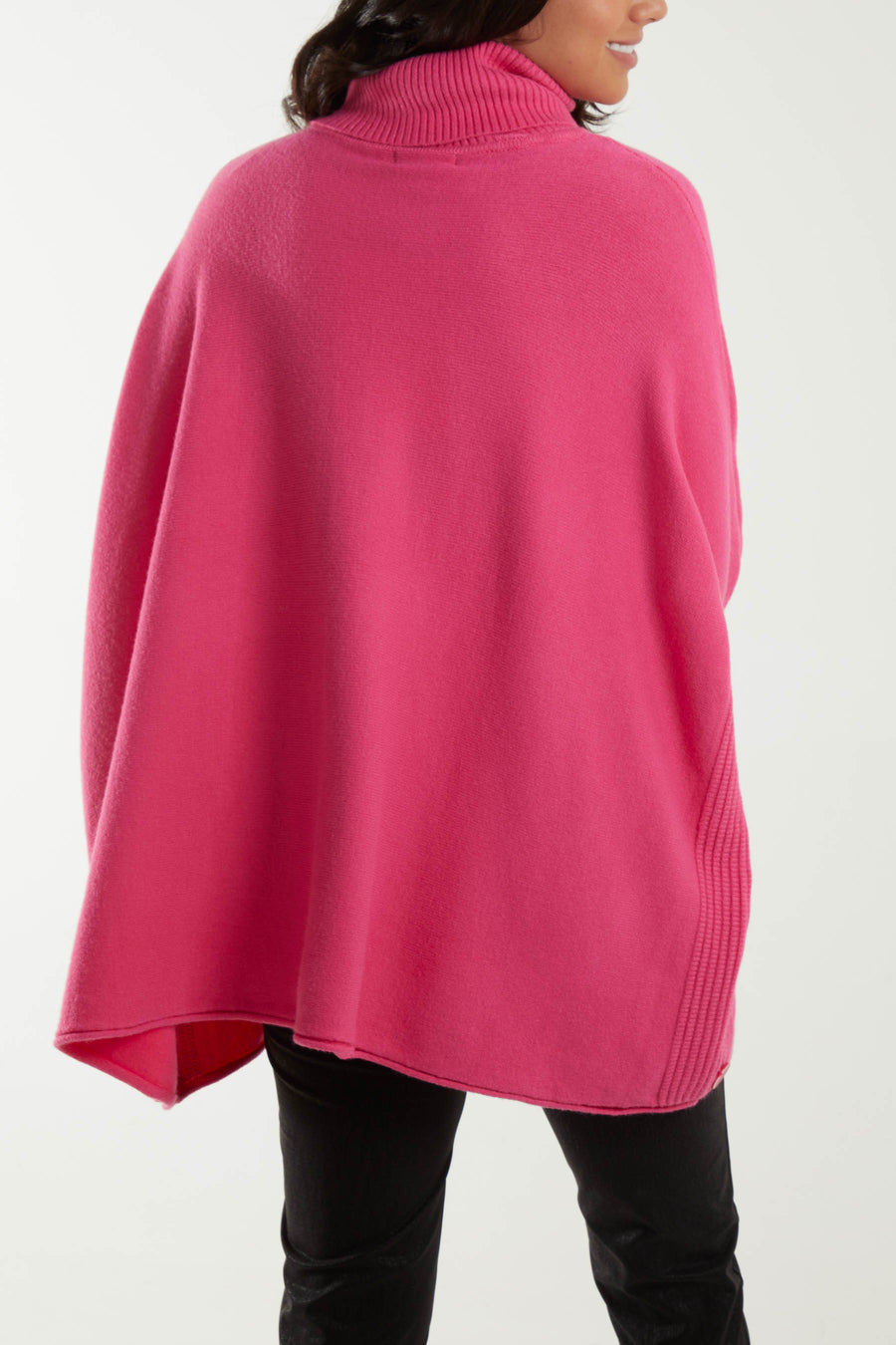 Roll Neck Batwing Jumper