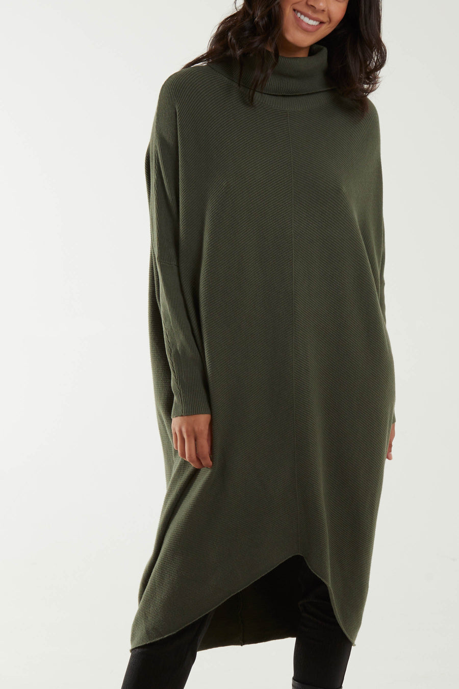 V Hem Longline Jumper