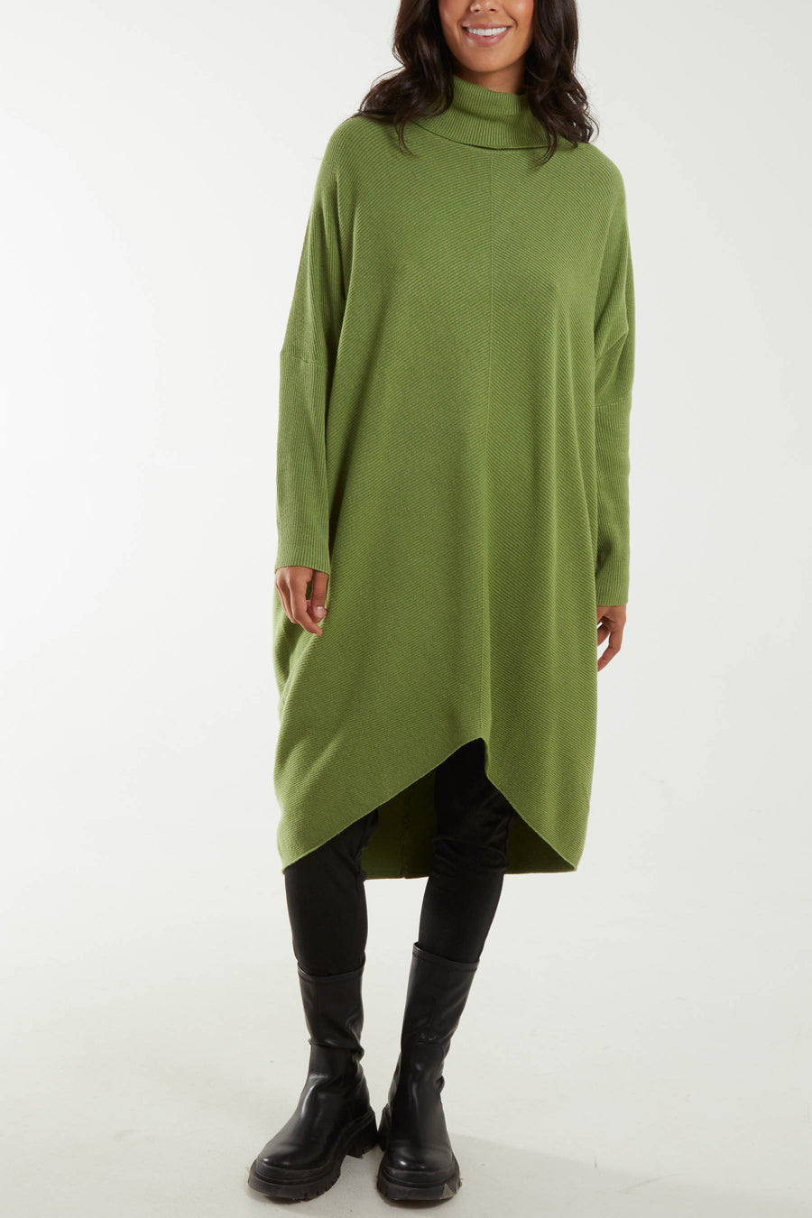 V Hem Longline Jumper