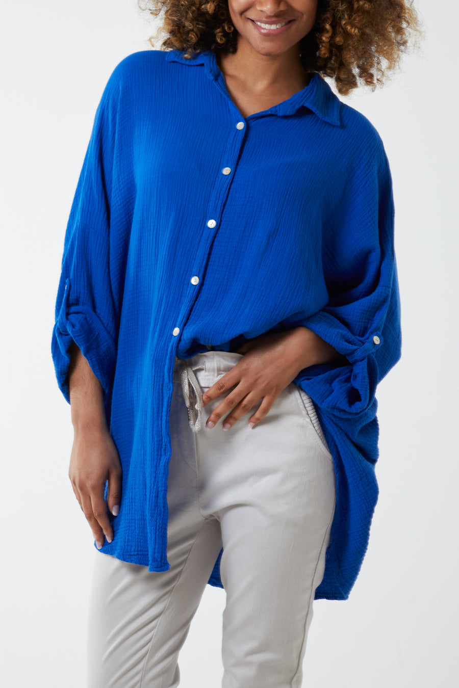 Cheese Cloth Button Shirt