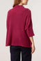 High Neck Short Sleeved Jumper