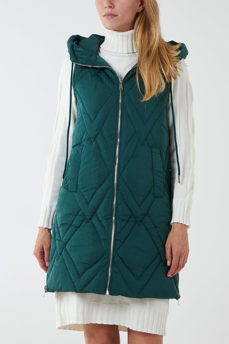 Diamond Quilt Gilet