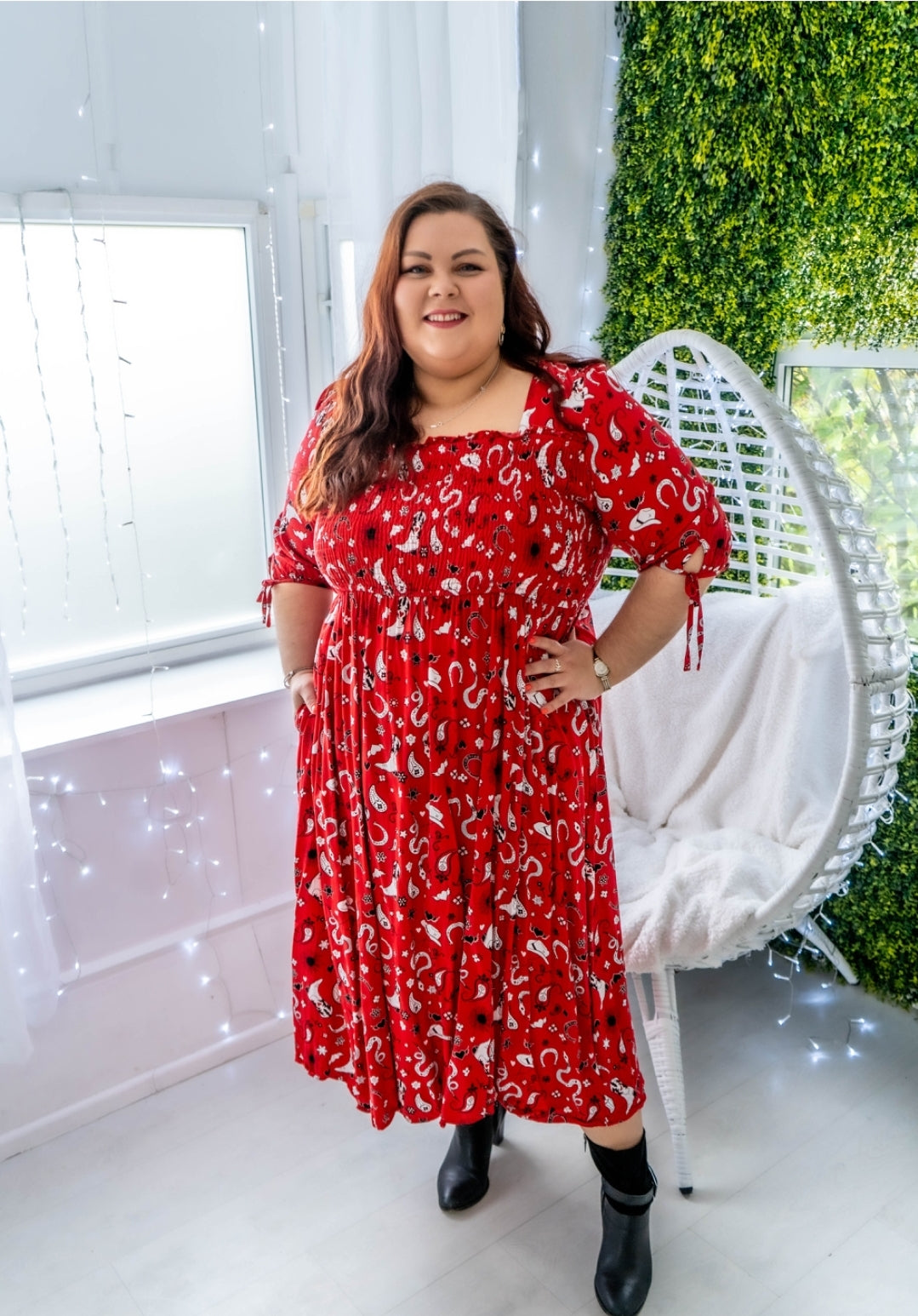 Hell Bunny Emmylou Maxi Dress