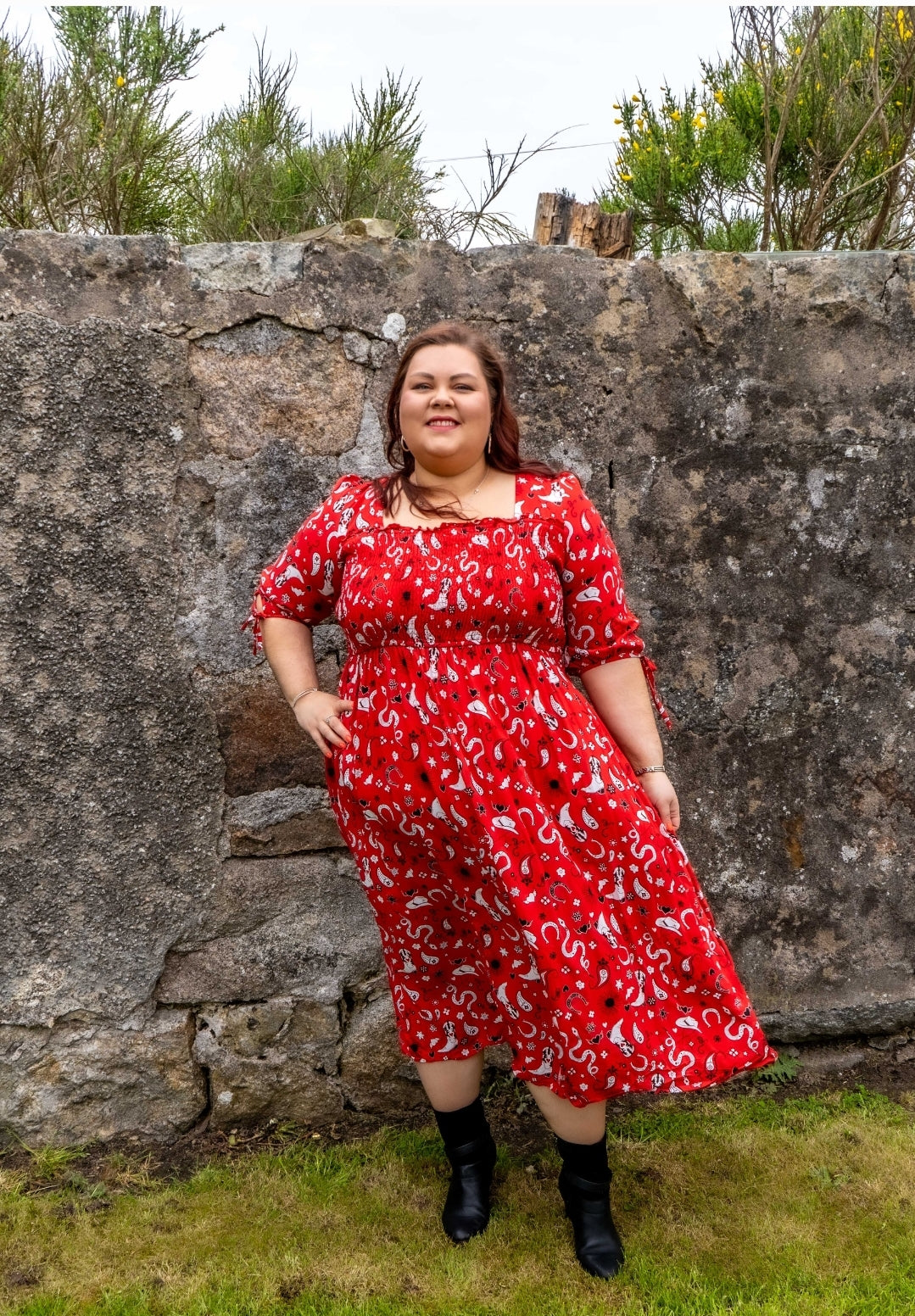 Hell Bunny Emmylou Maxi Dress