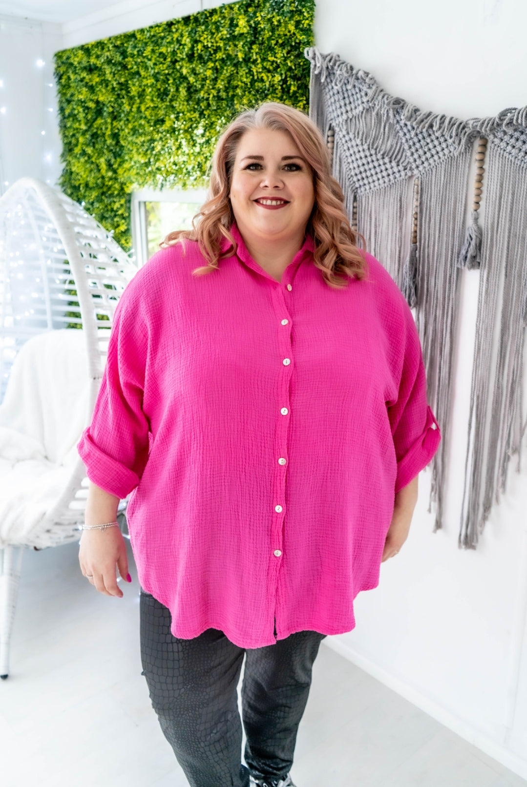 Cheese Cloth Button Shirt
