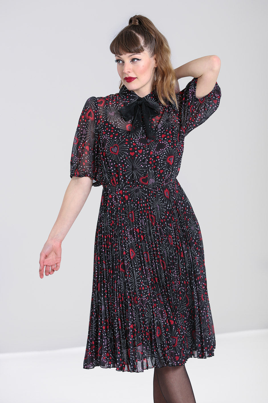 Hell Bunny Perry Midi Dress