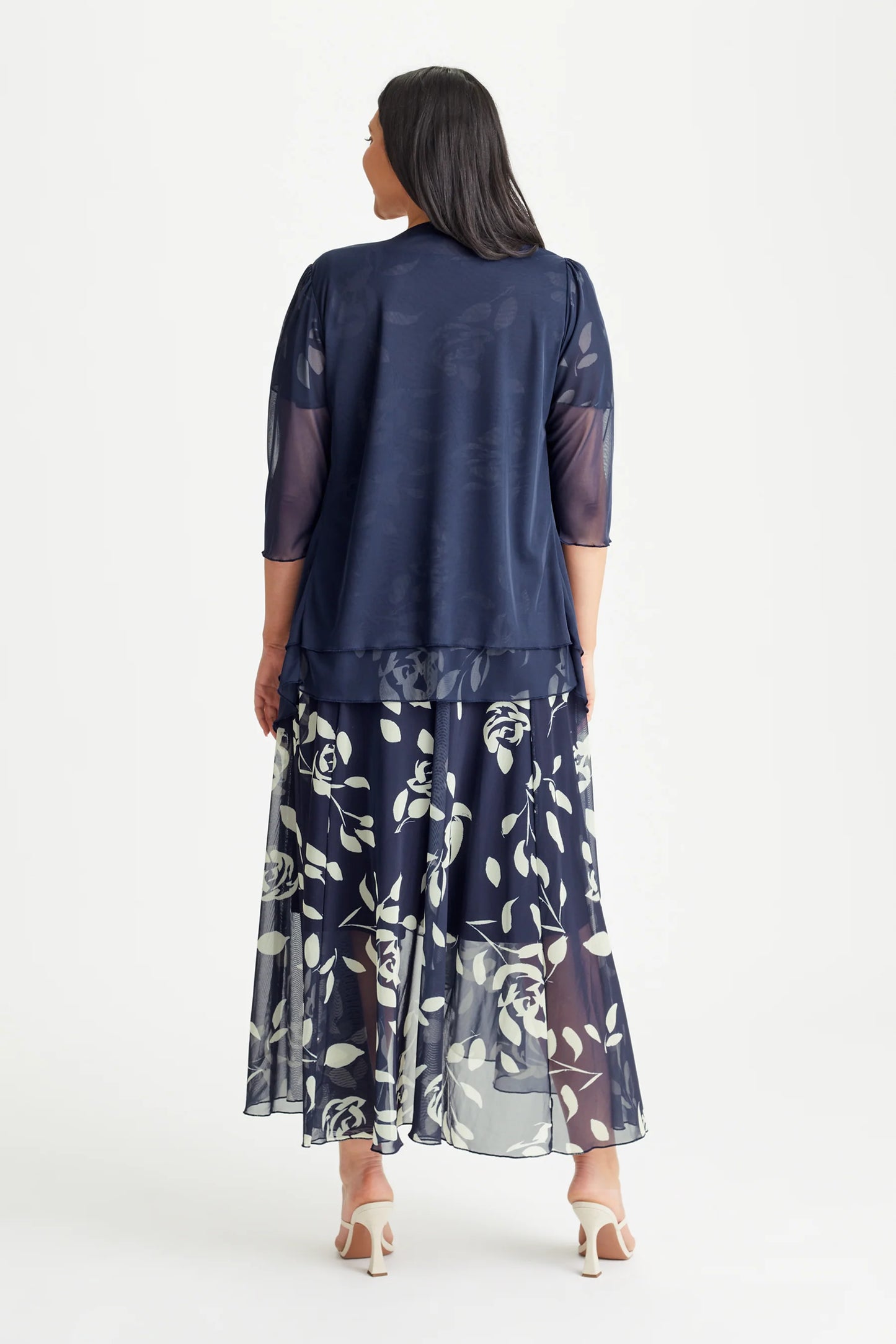 Scarlett & Jo Waterfall Layered Shrug