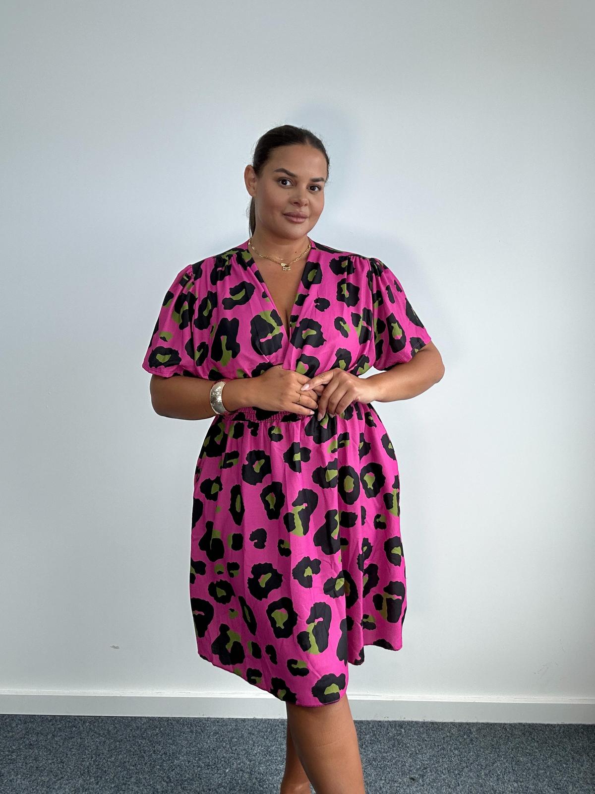 Mini Wrap Dress With pockets