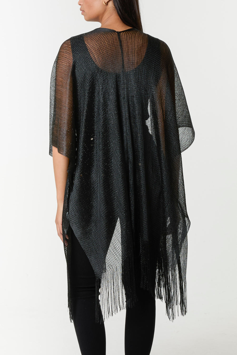 Fringe Hem Kaftan