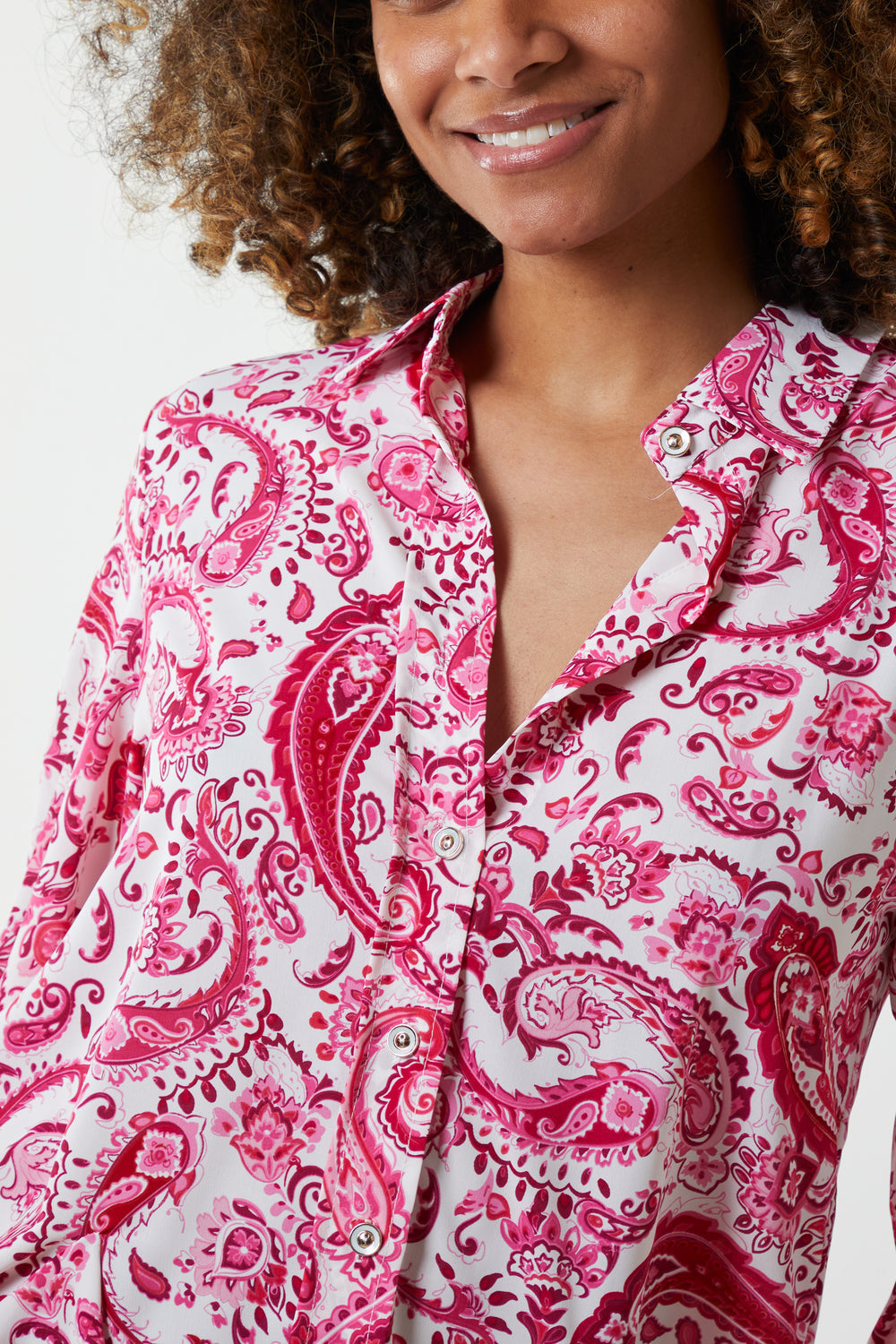 Paisley Shirt Mini Dress
