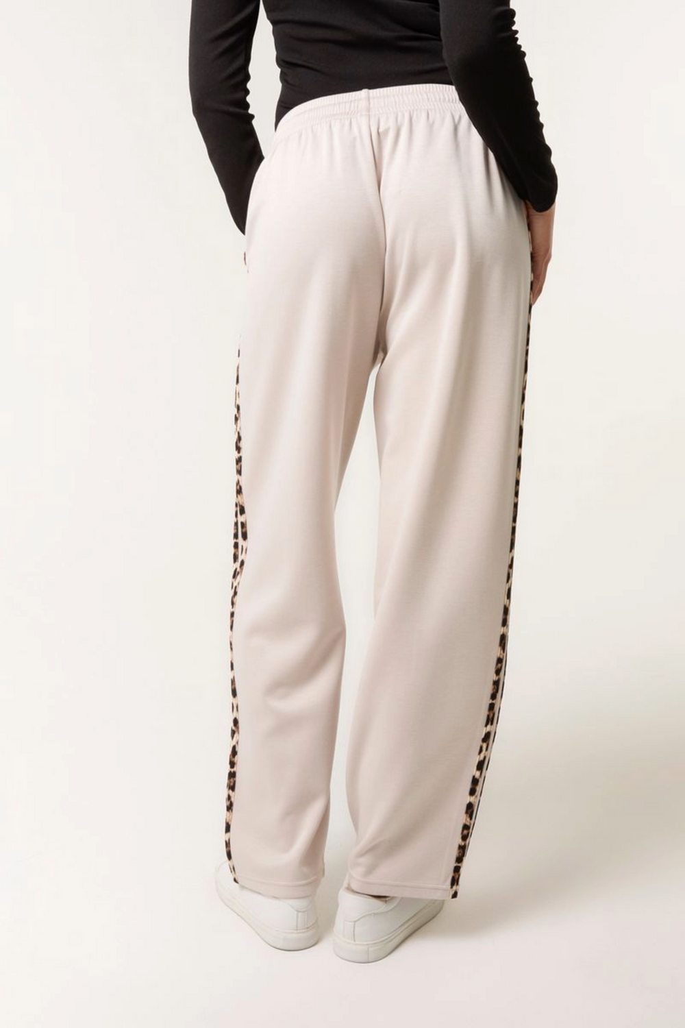 Leopard Side Stripe Joggers