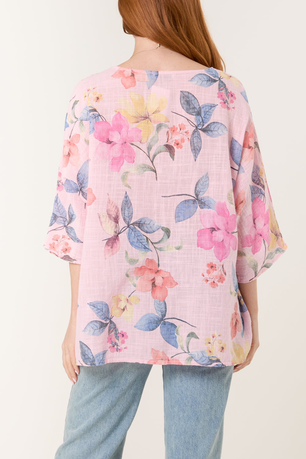 Multicolour Floral Cotton Top