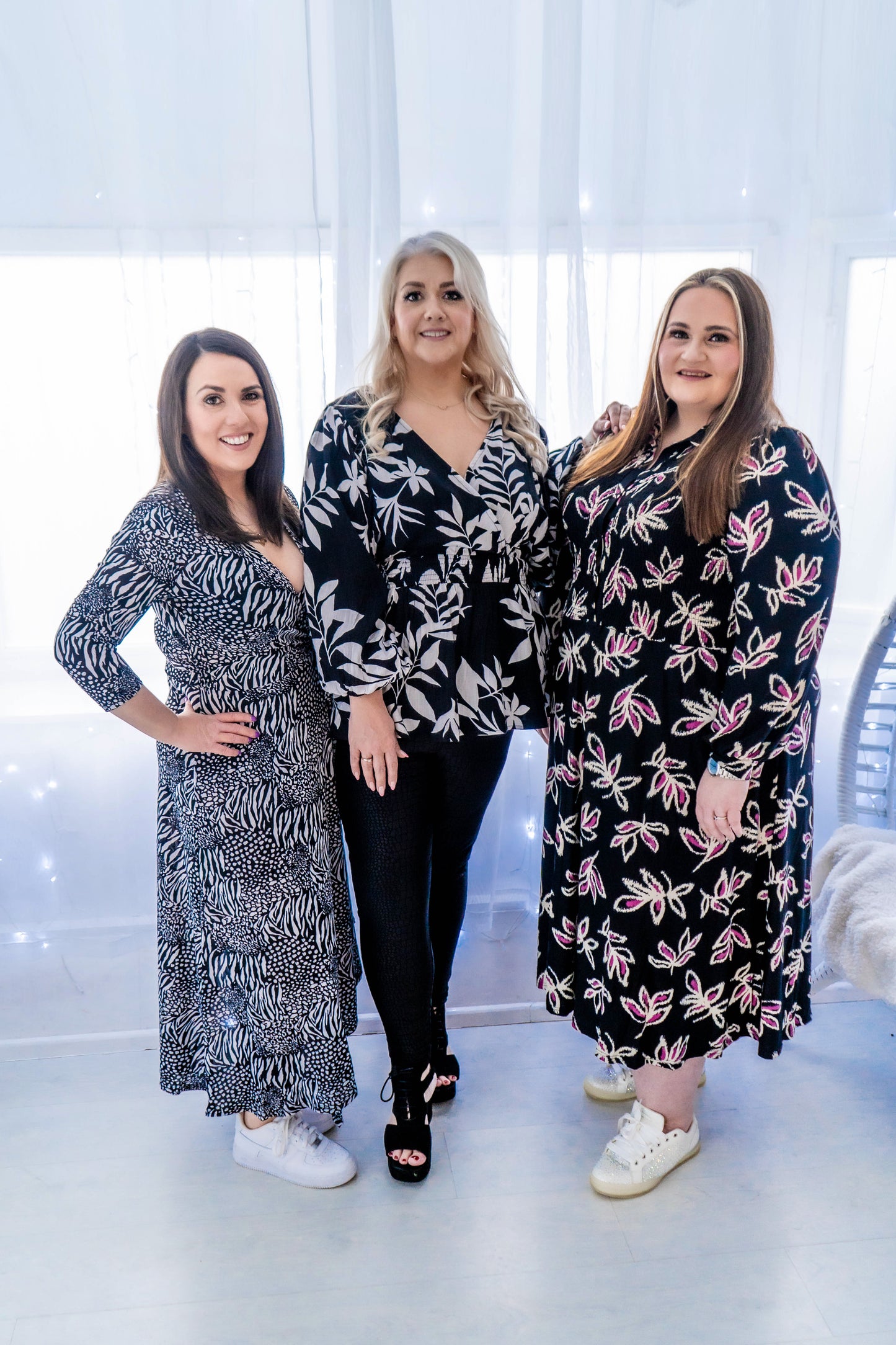 Asymmetric Animal print Wrap Dress
