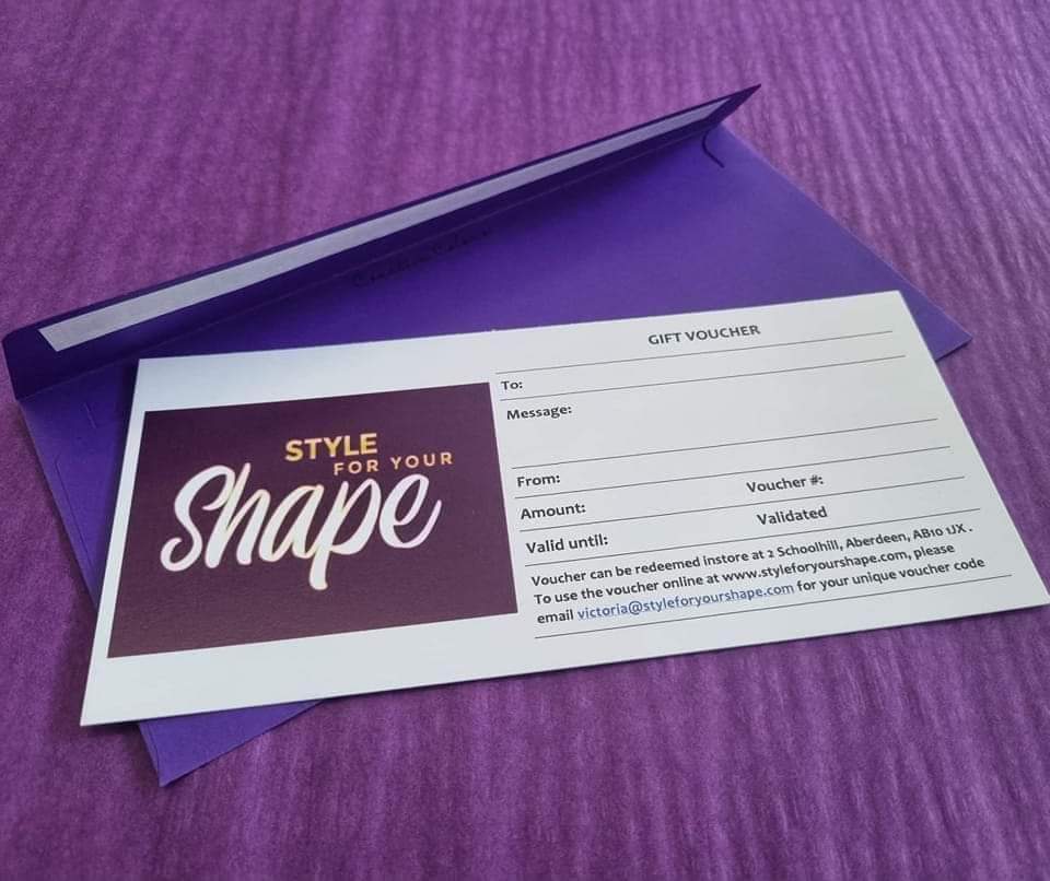 Style for your Shape Gift Card