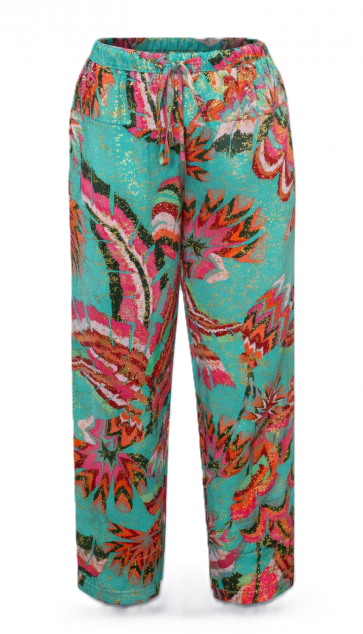 Malissa J Crop Trousers With Drawstring Waist