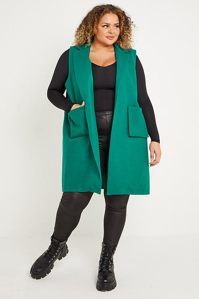Long Waistcoat With Pockets