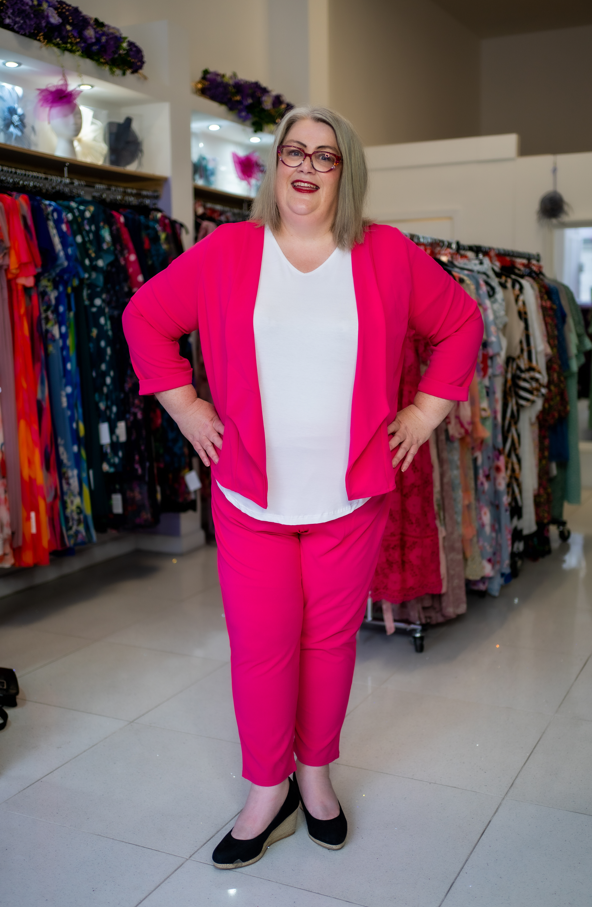 Stretch Blazer 3/4 Sleeve