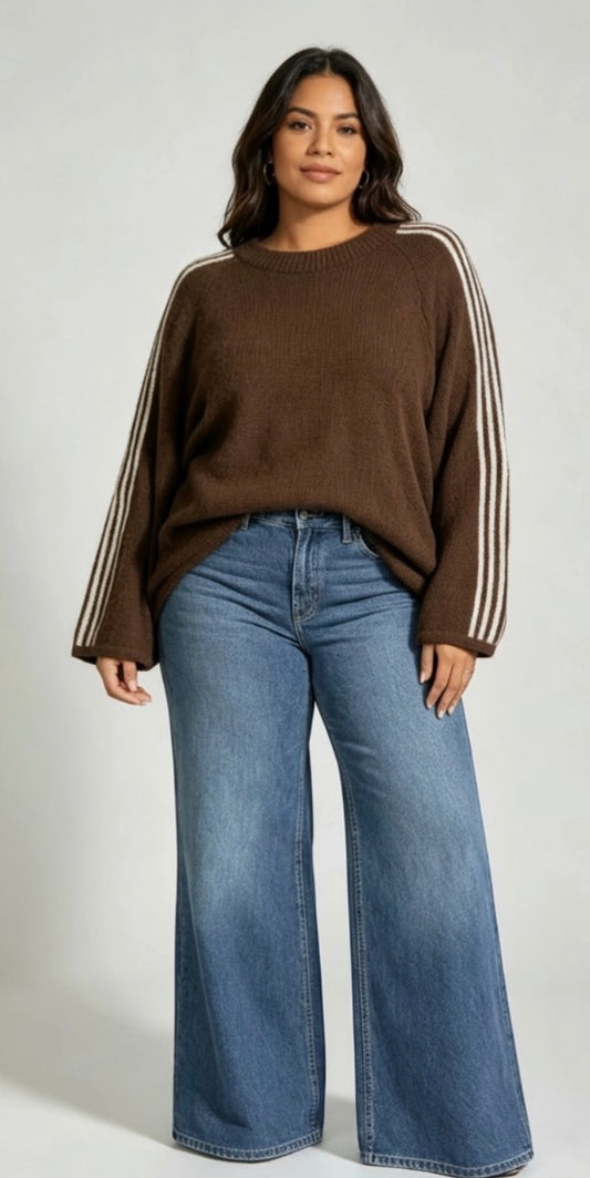 Obsession Stripe Long Jumper