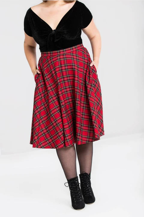 Hell Bunny Irvine 50's Skirt