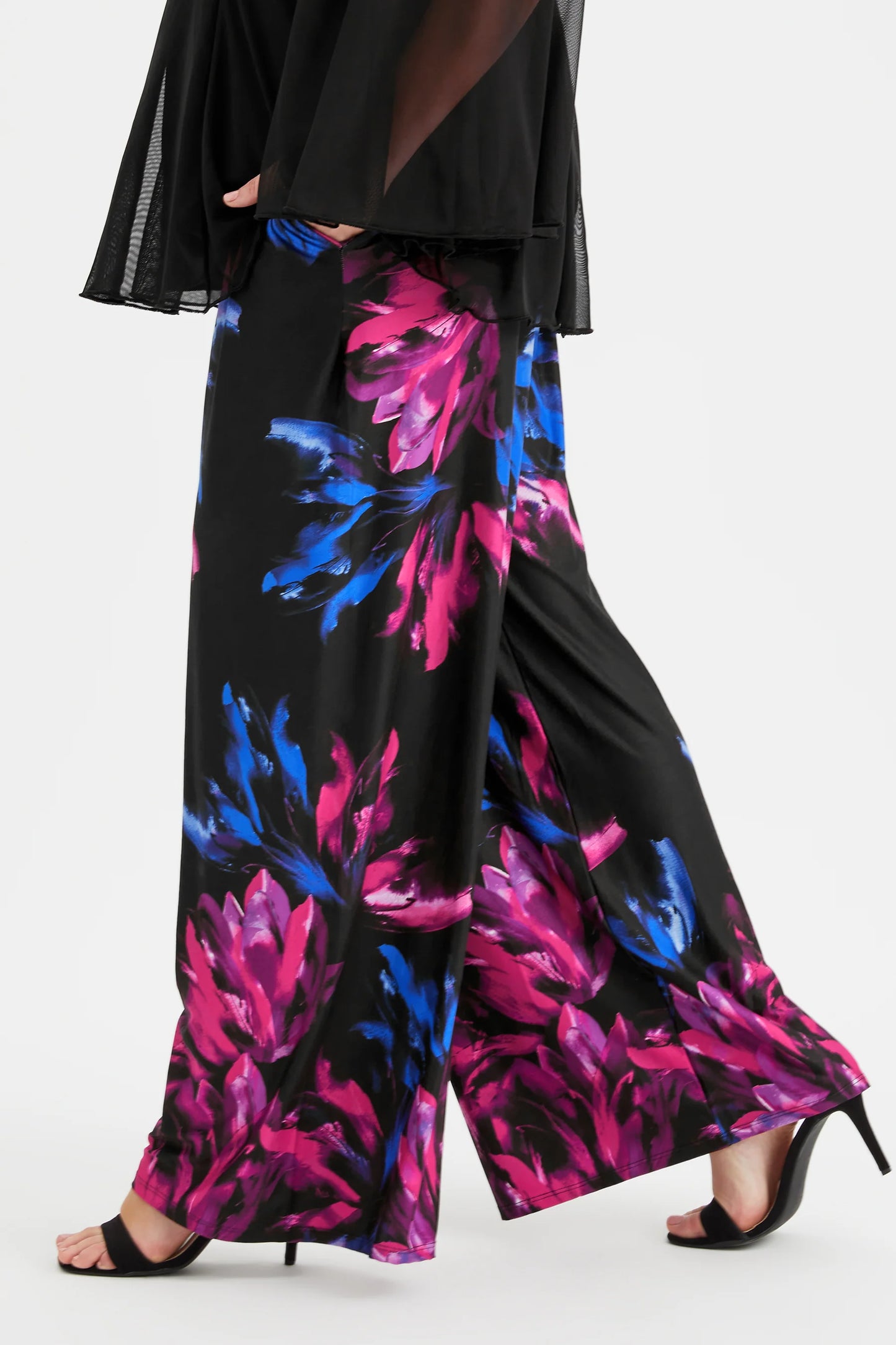 Scarlett & Jo Black Blue Pink Bette Lounge Pants