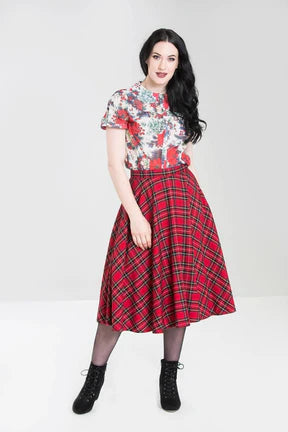 Hell Bunny Irvine 50's Skirt