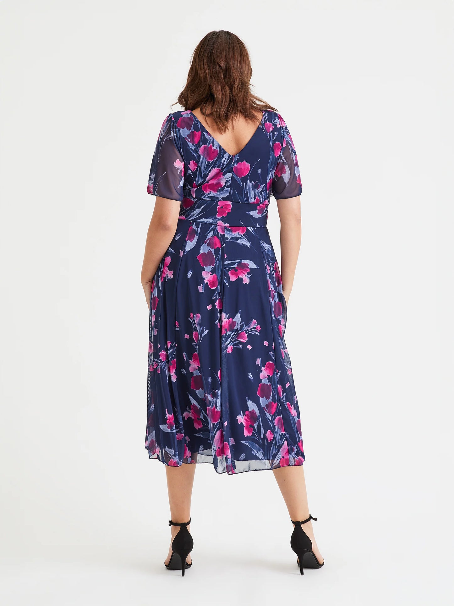 Scarlett & Jo Victoria Navy Pink Floral