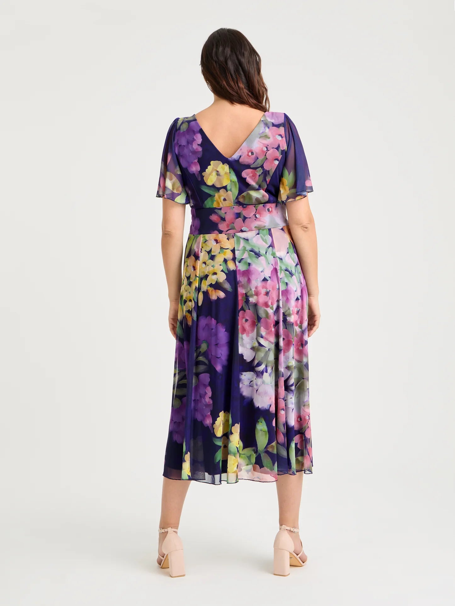 Scarlett & Jo Victoria Navy Purple Multi
