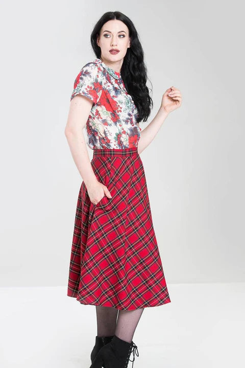 Hell Bunny Irvine 50's Skirt