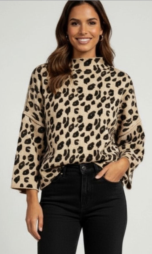 Leopard Print Jumper