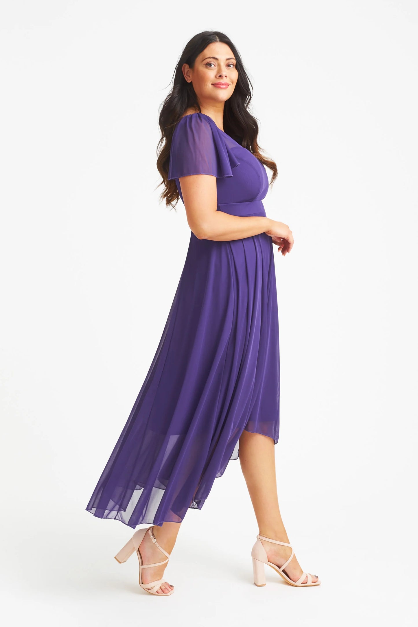 Scarlett & Jo Tilly Purple Dress