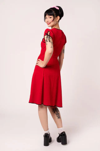 Hell Bunny Casey Red Dress