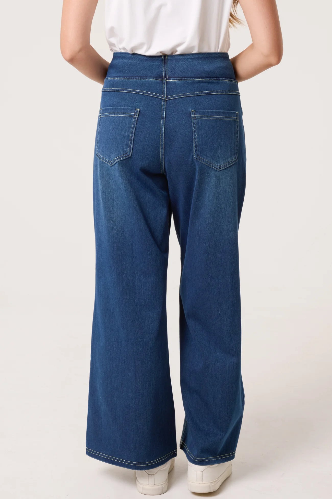 QED Wide Waistband Stretch Jeans