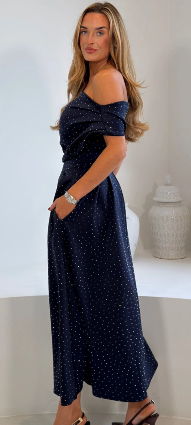 Girl In Mind Betty Skater Midi Dress